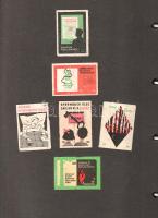 [Gyűjtemény] Az 1858-ben alapított Szegedi Gyufagyár gyufacímkéi az 1960-as évekből. Társadalmi üzen...