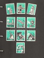 [Gyűjtemény] Az 1858-ben alapított Szegedi Gyufagyár gyufacímkéi az 1960-as évekből. Társadalmi üzen...