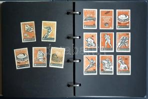 [Gyűjtemény] Az 1858-ben alapított Szegedi Gyufagyár gyufacímkéi az 1960-as évekből. Társadalmi üzen...