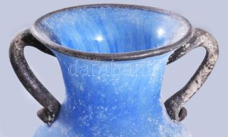 Murano scavo váza, hibátlan, m: 27 cm