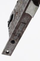 Elzett patent nyelvbehúzós, kettős zárású bevésőzár