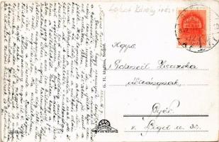 1942 Szeged, Nemzeti Emlék csarnok. Lakat Károly válogatott labdarúgó levele. G. H. kiadása (EK)