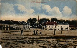 1922 Gyula, Kossuth Lajos tér, Schillinger Lipót üzlete. Dobay János kiadása (EM)