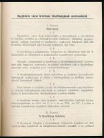 1926 Nagykőrös város hivatásos tűzoltóságának szervezési szabályzata. 24p