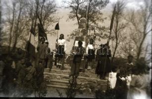 Életképek, tájak utazások, vegyes fotónegatív tétel negatívtartó tasakokban