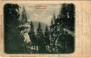 1905 Borszék, Borsec; Medve-barlang, Bogdánffy István kiadása / cave (EK)