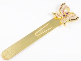 Swarovski könyvjelző, dobozában, h: 15 cm