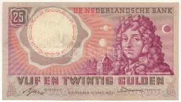 Hollandia 1955. 25G "BEB 015364" T:F Netherlands 1955. 25 Gulden "BEB 015364" C:F Krause P#87