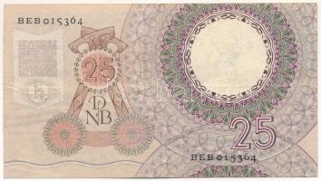 Hollandia 1955. 25G "BEB 015364" T:F
Netherlands 1955. 25 Gulden "BEB 015364" C...