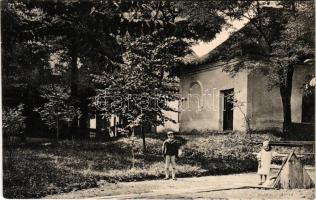 1913 Feredőgyógy, Fürdőgyógy, Algyógyfürdő, Geoagiu-Bai, Feredeu; Bornemisza sor. Szászvárosi Könyvnyomda kiadása. Róna és Kinast felvétele / villa