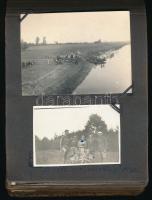 Fotóalbum katonai őrnaszád, cserkész fotókkal: Jamboree, "csakzó" csapat, jutasi tábor, os...