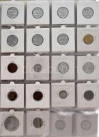 Vegyes 96db-os főleg magyar és külföldi fémpénz gyűjtemény, országonként rendezve, közte Magyarország, Németország, Tunézia, Kína, Vietnám, Vatikán, Ausztrália mind albumban T:vegyes 96pcs of mixed mostly Hungarian and foreign coin lot, including Hungary, Germany, Tunisia, China, Vietnam, Vatican, Australia, all in album C:mixed