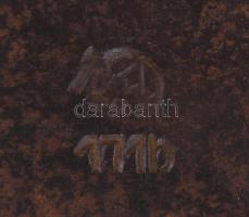 Antik jelzett fejsze, h: 42 cm