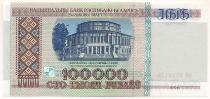 Fehéroroszország 1996. 100.000R T:UNC
Belarus 1996. 100.000 Roubles C:UNC
Krause P#15