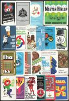 cca 1970-1980 24 db reklámos kártyanaptár