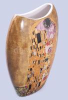 Gustav Klimt Collection váza, jelzett, hibátlan, m: 20 cm