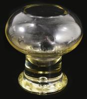 cca 1950 Mid-century iparművész váza, hibátlan, m: 15 cm