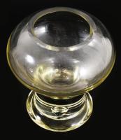 cca 1950 Mid-century iparművész váza, hibátlan, m: 15 cm