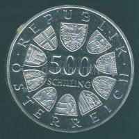 Ausztria 1983. 500Sch Ag "100 éves a bécsi Tanácsház" T:PP!