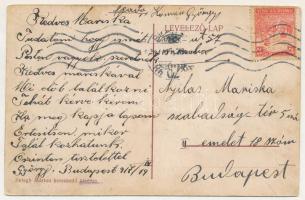 1917 Gyalu, Gilau, Julmarkt (Kolozs); Betegh Márton háza, üzlete és saját kiadása / publisher's...