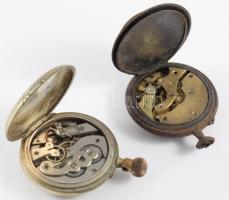 2 darab régi zsebóra, alkatrésznek