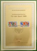 Berlin kb 63 db Ersttagsblatt az 1987-1990 közötti időszakból, SAFE levélberakóban