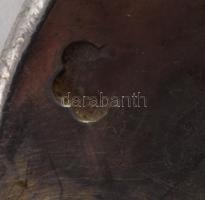 Ezüst (Ag) 4 db kanál, jelzett Dianás, Latzkó mesterjeggyel. Nettó 287 g