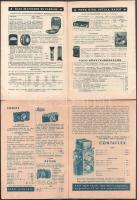 1934-1935 HAFA fotó és rádió árjegyzékek, képekkel illusztrált, 2 db