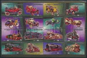 1984 Autók, mozdonyok kisív Mi 1313-1328