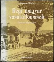 Kubinszky Mihály: Régi magyar vasútállomások. Építészeti hagyományok. Bp., 1983, Corvina. Fekete-fehér képekkel illusztrálva. Kiadói kartonált papírkötés, kissé sérült borítóval.