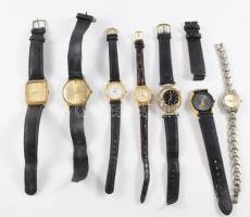 7 darab karóra, jobb darabokkal.