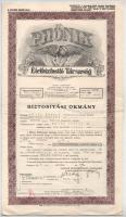 1934. "Magyar-Hollandi Biztosító Részvénytársaság" tűzkárelleni biztosítás + 1935. "P...
