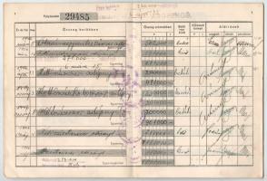 1934. "Magyar-Hollandi Biztosító Részvénytársaság" tűzkárelleni biztosítás + 1935. "P...