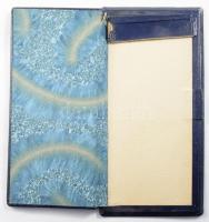 1913 Leszik K. Könyvkötészete Budapest jegyzettömbtartó