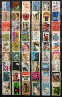 1000 klf klasszikus és modern USA bélyeg 12 lapos A4-es berakóban szépen rendezve