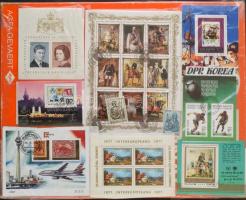 4.000 db vegyes külföldi bélyeg és blokk, köztük többletpéldányok is