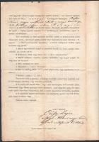 1868 Erőssy Lajos (1819 k.-1903) 1848-as honvédszázados, a Gömör-Kishont megyei honvédegylet első al...