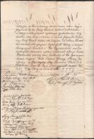 1833 Pozsony Vármegye egyházi főrendjeinek közgyűléséről szóló összefoglaló, szakadásokkal