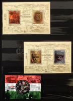 2016 Teljes évfolyam blokkokkal, kisívekkel, speciális blokkal 8 lapos A4 berakóban, benne 2011-es a...