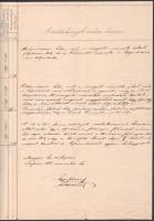 1888 Kassa, a Kassai m. kir. térképtár kimutatása