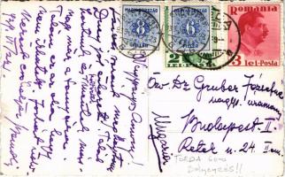 1939 Torda, Turda; tér, templom, Tunel étterem, gyógyszertár, Balogh üzlete, automobilok / square, c...