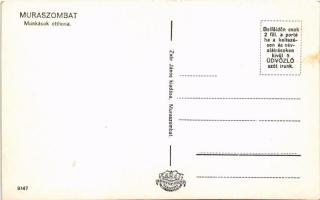 Muraszombat, Murska Sobota; Munkások Otthona, a bevonulás idejéből "Éljen Horthy! Heil Hitler! ...