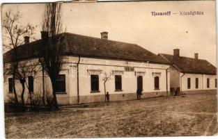 Tiszaroff, Községháza. Fogyasztási szövetkezet kiadása (EK)