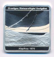 2020. 10.000Ft Ag "150 éves az Országos Meteorológiai Szolgálat (OMSZ)" kapszulában, tanúsítvánnyal T:PP Adamo EM397