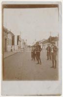 Óbecse, Stari Becej; utca gyerekekkel / street view. with children. photo (EM)