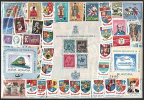 Románia 1.000 db bélyeg többletpéldányokkal