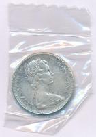 Kanada 1967. 1$ Ag "Kanada megalakulásának 100. évfordulója / II. Erzsébet" lezárt fóliacs...