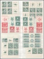Csehszlovákia 1937-1938 64 db szelvényes bélyeg