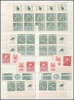 Csehszlovákia 1937-1938 64 db szelvényes bélyeg