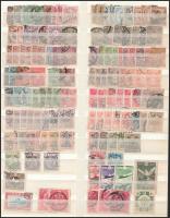 Japán bélyegek berakólap mindkét oldalán